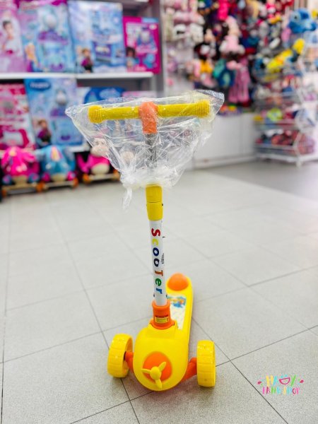 سكوتر اطفال 3 عجلات -وجه طائرة